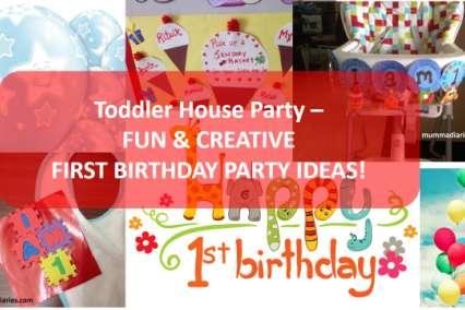 Behind the scenes : 1st b’day party prep!