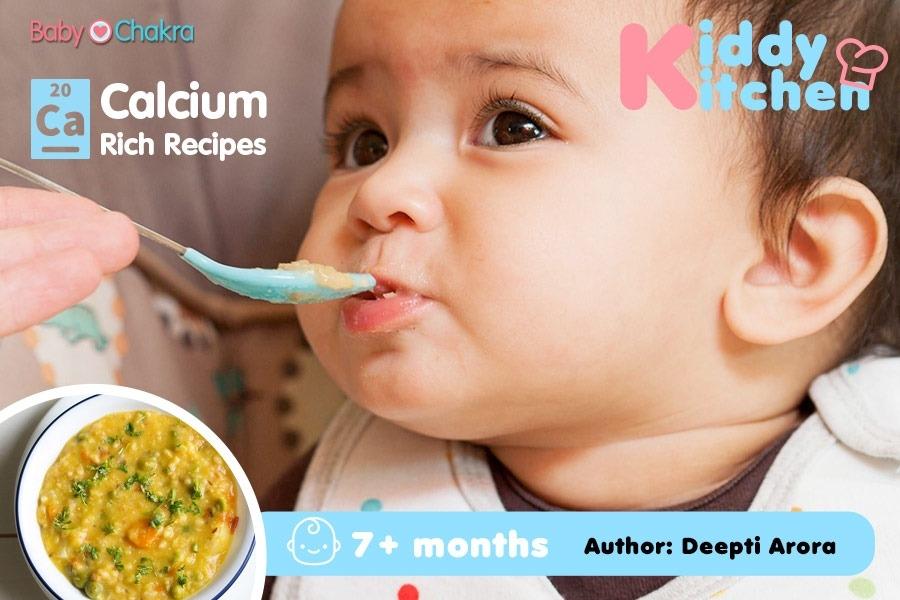 Kiddy Kitchen: Calcium Special Meal Plan (7+ months)