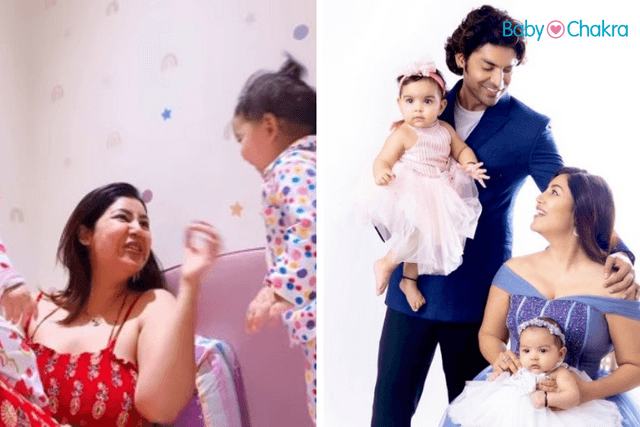 Watch: Debina Bonnerjee Sings Lullabies To Put Her Daughters To Sleep And It’s Adorable