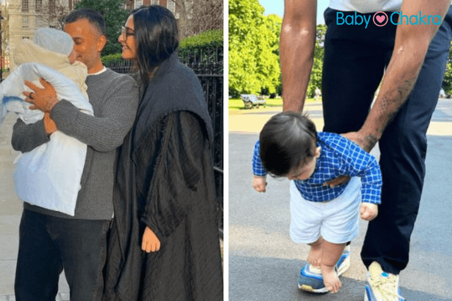 Sonam Kapoor’s 10-Month-Old Son Is All Set To Walk, His Dad Shares Adorable Pics