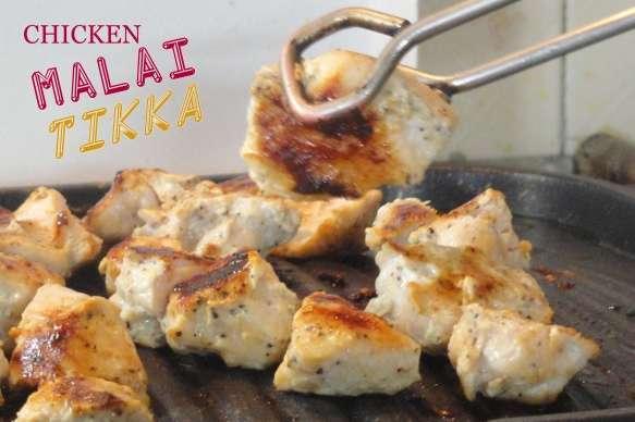 Non-Veg starter recipe: Chicken Malai Tikka