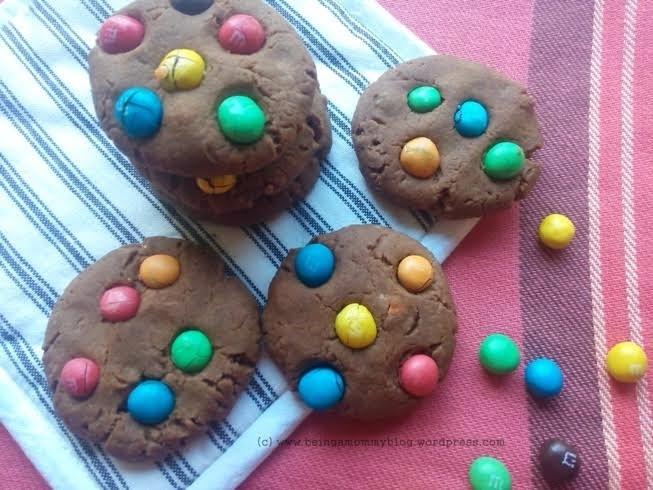 Bake Chocolate M &amp; M Cookies With Your Child This Holiday Season!
