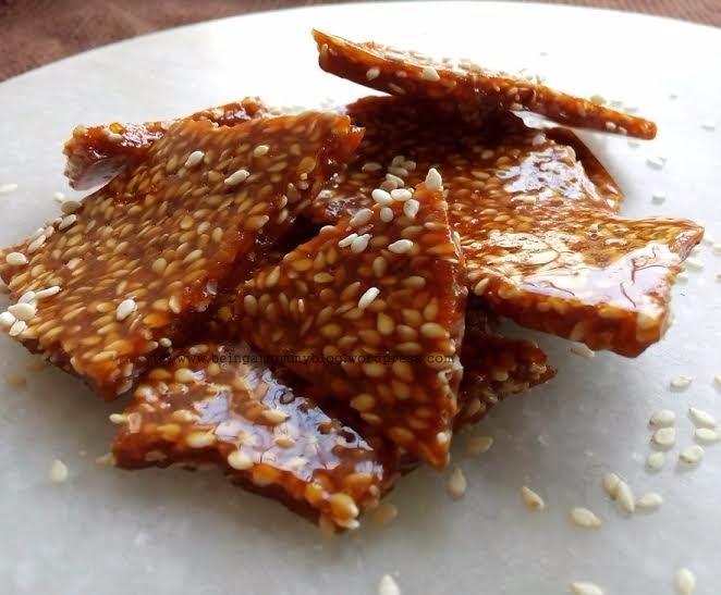 Recipe for the volatile taste buds of an expecting mum – Sesame Jaggery Bites