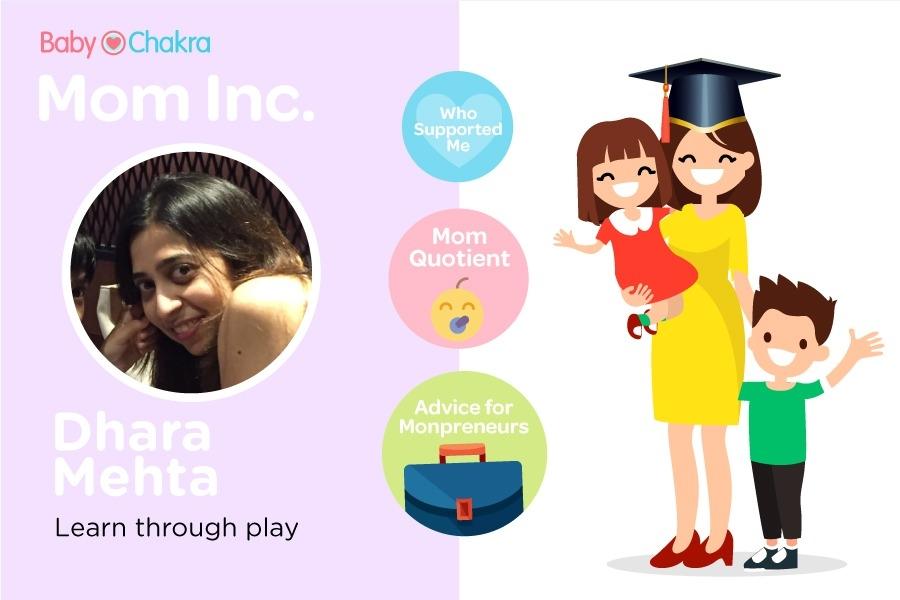 This Is Dhara: For Her, Work Is Child’s Play!