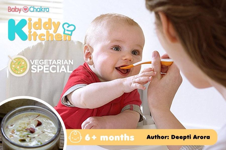 Kiddy Kitchen: Vegetarian Special (6+ months)