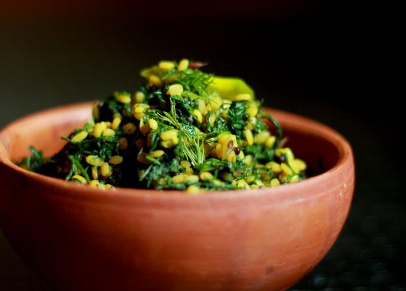 An Authentic Recipe With Dill Leaves(Shepu Or Sua) For Lactating Mothers