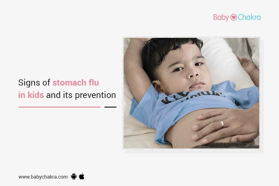 Signs of Stomach Flu In Kids And Its Prevention
