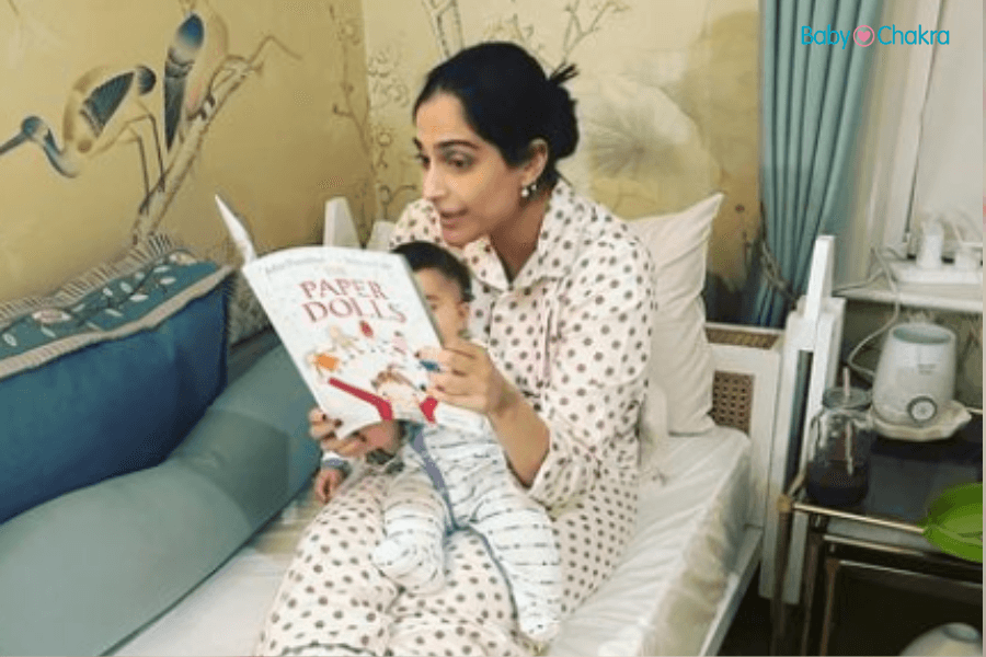 Sonam Kapoor Is Reading The Paper Dolls To  Her Son Vayu; Here’s Why You Should Too!