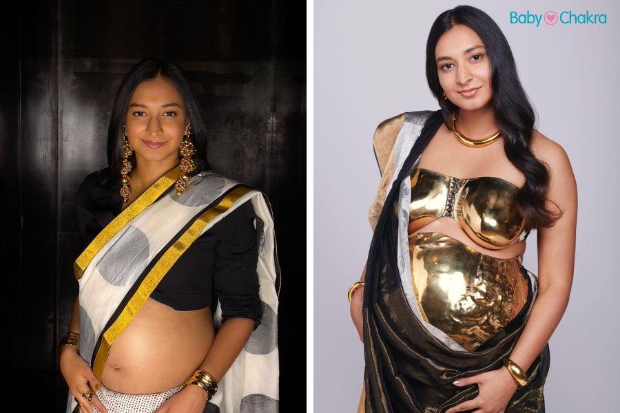 Suhani Parekh Misho: ज्वेलरी डिजाइनर Suhani Parekh ने NMACC के गाला इवेंट पर 24 कैरेट गोल्ड का ब्लाउज और बेली आर्मर पहना