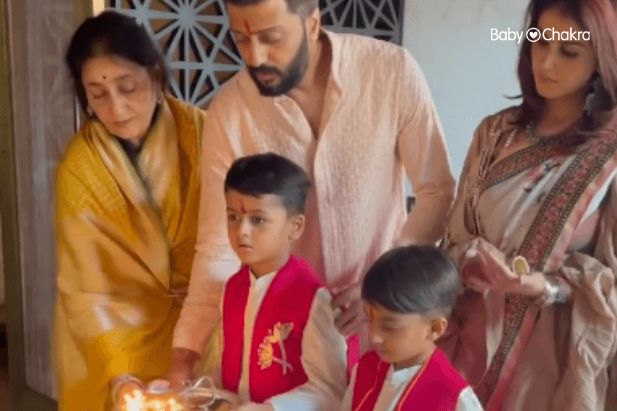 5 Times Riteish & Genelia Deshmukh Showed Us How To Keep Kids Connected With Our Culture & Roots