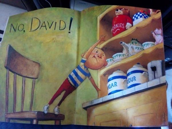 No, David! – Recognize yourself in David’s shenanigans!