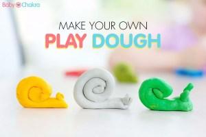Play Dough Recipe &#8211; How to make play dough at home