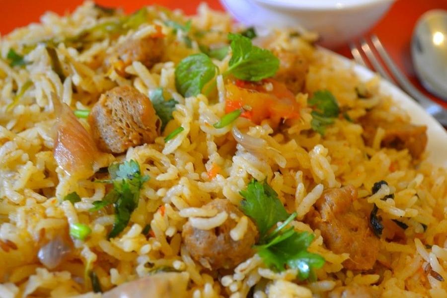 Soya Masala Rice: A Perfect Lunch
