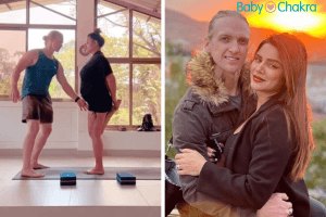 Mum-To-Be Aashka Goradia Highlights The Benefits Of Prenatal Yoga, Says, Her Husband Guides Her While Exercising
