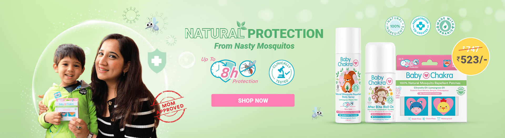 Natural Mosquito Protection Bundle
