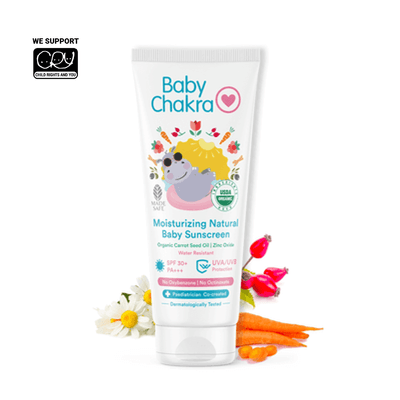 Moisturizing Natural Baby Sunscreen 60gm